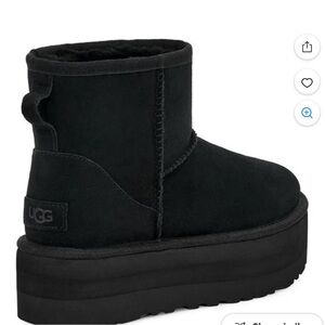 UGG Classic Black Platform Boot
